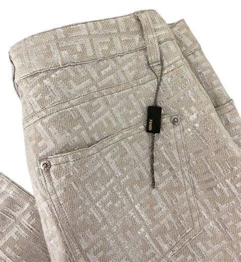 pantalon fendi monogramme|Pantalon Fendi Monogramme Fendi .